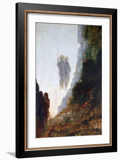 Angels of Sodom, C1846-1898-Gustave Moreau-Framed Giclee Print