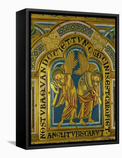 Angels of the Ressurection, from the Verdun Altar-Nicholas of Verdun-Framed Premier Image Canvas