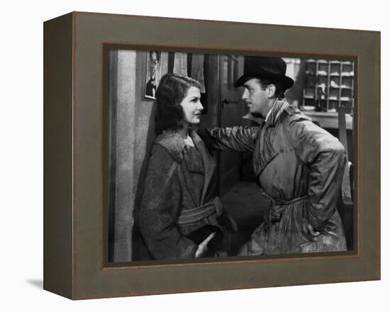 ANGELS OVER BROADWAY, 1940 directed by BEN HECHT AND LEE GARMES Rita Hayworth and Douglas Fairbanks-null-Framed Stretched Canvas