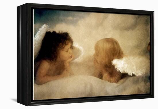 Angels Talking-Betsy Cameron-Framed Stretched Canvas