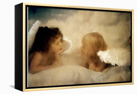 Angels Talking-Betsy Cameron-Framed Stretched Canvas