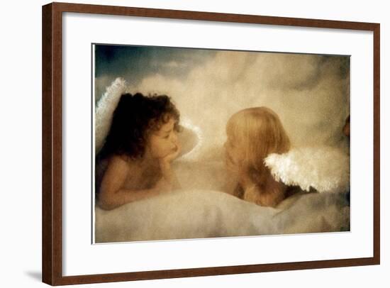 Angels Talking-Betsy Cameron-Framed Art Print