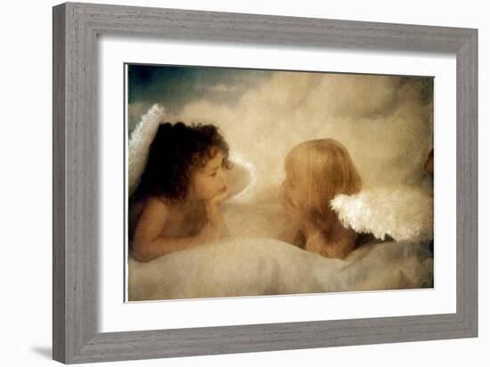 Angels Talking-Betsy Cameron-Framed Art Print