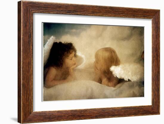 Angels Talking-Betsy Cameron-Framed Art Print