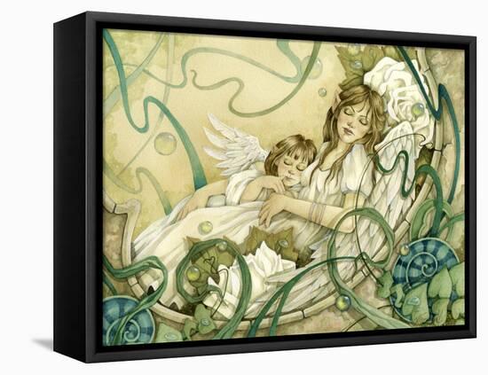 Angels to Dream of Peace-Linda Ravenscroft-Framed Premier Image Canvas