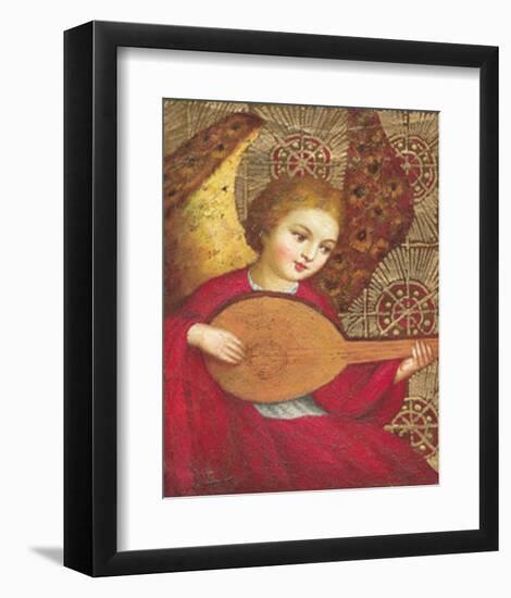 Angels V-null-Framed Art Print