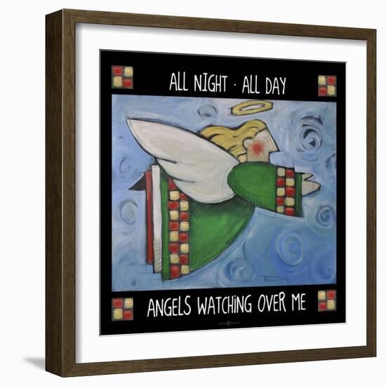 Angels Watching Poster-Tim Nyberg-Framed Giclee Print