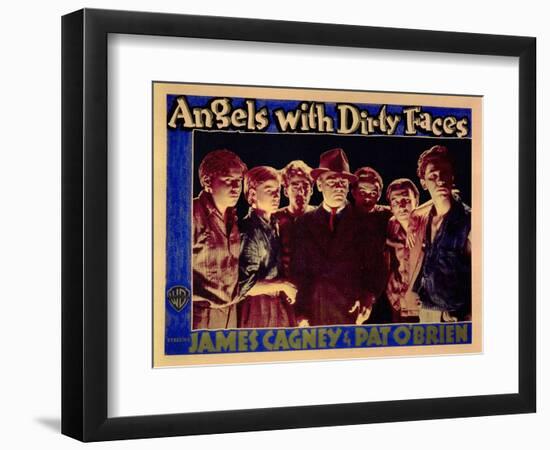 Angels With Dirty Faces, 1938-null-Framed Art Print