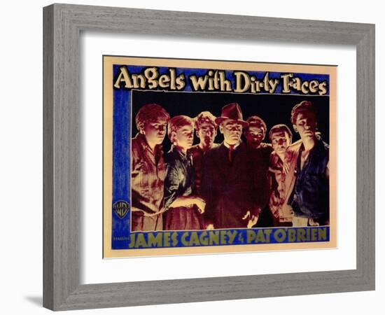 Angels With Dirty Faces, 1938-null-Framed Art Print