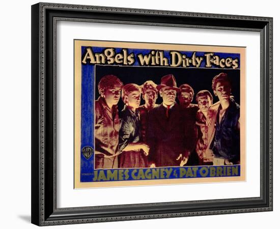 Angels With Dirty Faces, 1938-null-Framed Art Print