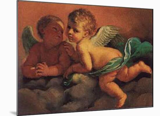 Angels-Guercino (Giovanni Francesco Barbieri)-Mounted Art Print