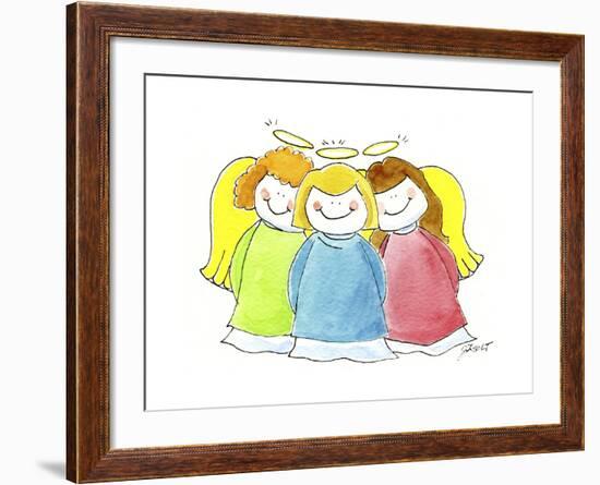 Angels-Jennifer Zsolt-Framed Giclee Print