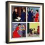 "Anger Transference", March 20, 1954-Richard Sargent-Framed Giclee Print