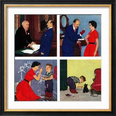 Anger Transference March 1954 Giclee Print Richard Sargent Art Com