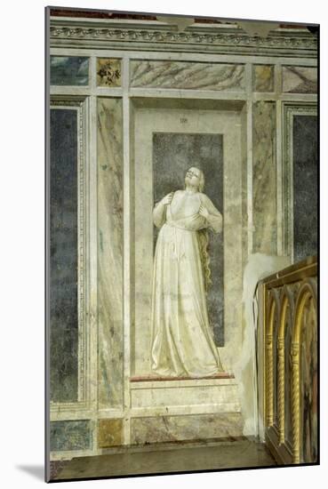 Anger-Giotto di Bondone-Mounted Giclee Print