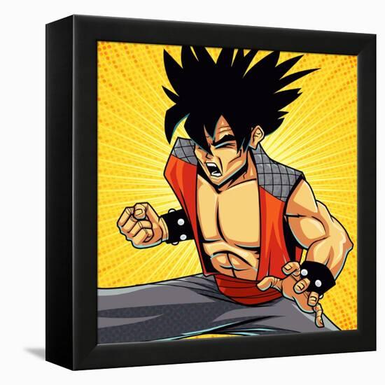 Anger-Harry Briggs-Framed Premier Image Canvas