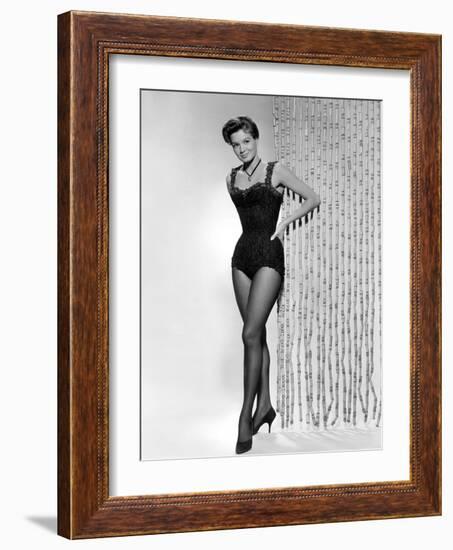 Angie Dickinson. "Rio Bravo" [1959], Directed by Howard Hawks.-null-Framed Photographic Print