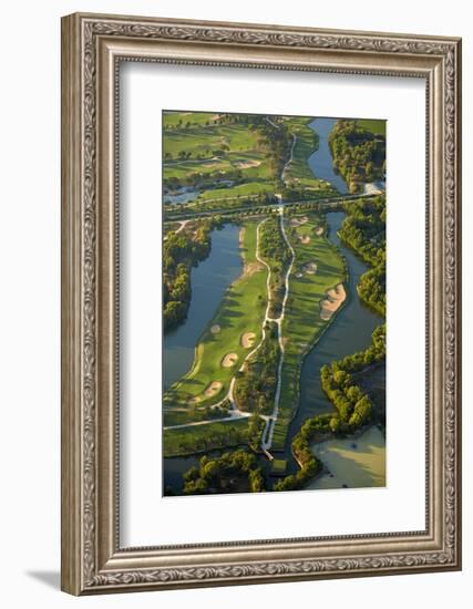 Angkor Golf Resort, Siem Reap, Cambodia-David Wall-Framed Photographic Print