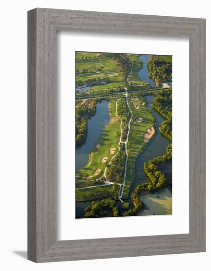 Angkor Golf Resort, Siem Reap, Cambodia-David Wall-Framed Photographic Print