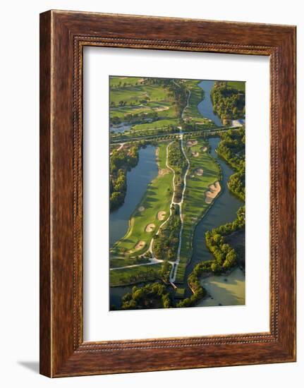 Angkor Golf Resort, Siem Reap, Cambodia-David Wall-Framed Photographic Print