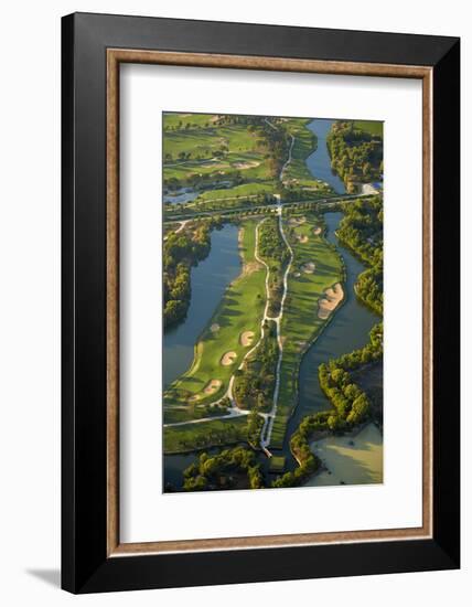 Angkor Golf Resort, Siem Reap, Cambodia-David Wall-Framed Photographic Print