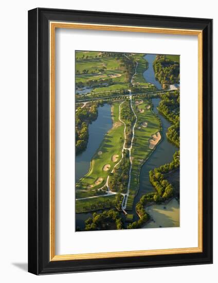 Angkor Golf Resort, Siem Reap, Cambodia-David Wall-Framed Photographic Print