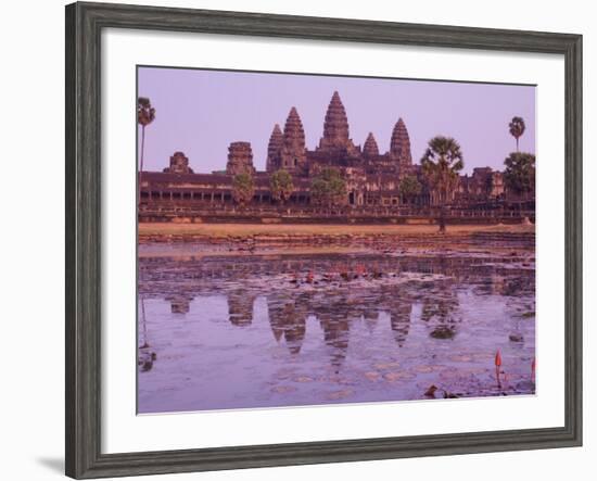 Angkor Wat, Angkor, Unesco World Heritage Site, Siem Reap, Cambodia, Indochina, Southeast Asia Asia-Jochen Schlenker-Framed Photographic Print