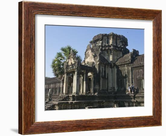 Angkor Wat Archaeological Park, Siem Reap, Cambodia, Indochina, Southeast Asia-Julio Etchart-Framed Photographic Print