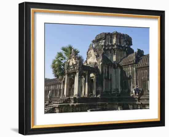 Angkor Wat Archaeological Park, Siem Reap, Cambodia, Indochina, Southeast Asia-Julio Etchart-Framed Photographic Print