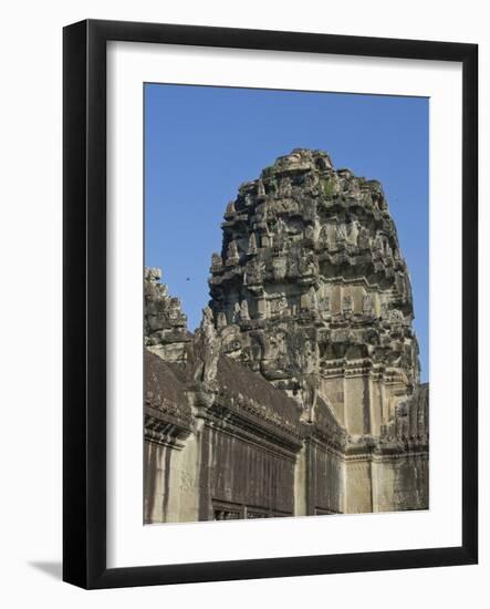 Angkor Wat Archaeological Park, Siem Reap, Cambodia, Indochina, Southeast Asia-Julio Etchart-Framed Photographic Print