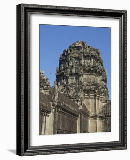 Angkor Wat Archaeological Park, Siem Reap, Cambodia, Indochina, Southeast Asia-Julio Etchart-Framed Photographic Print