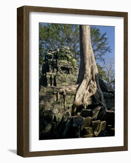 Angkor Wat Archaeological Park, Siem Reap, Cambodia, Indochina, Southeast Asia-Julio Etchart-Framed Photographic Print