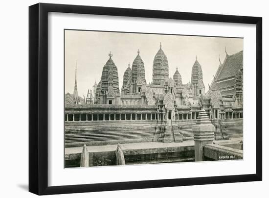 Angkor Wat Photograph-null-Framed Art Print