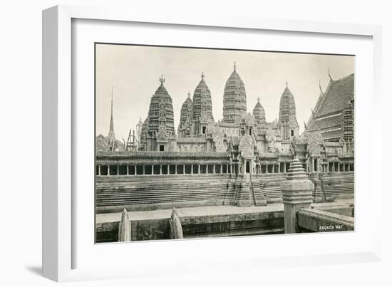 Angkor Wat Photograph-null-Framed Art Print