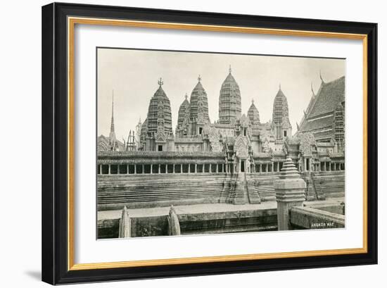 Angkor Wat Photograph-null-Framed Art Print