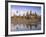 Angkor Wat Reflected in the Lake, Unesco World Heritage Site, Angkor, Siem Reap Province, Cambodia-Gavin Hellier-Framed Photographic Print