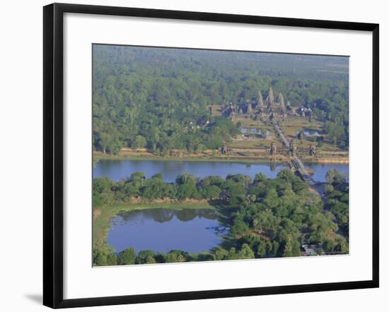 Angkor Wat, Siem Reap, Cambodia, Indochina, Asia-Bruno Morandi-Framed Photographic Print