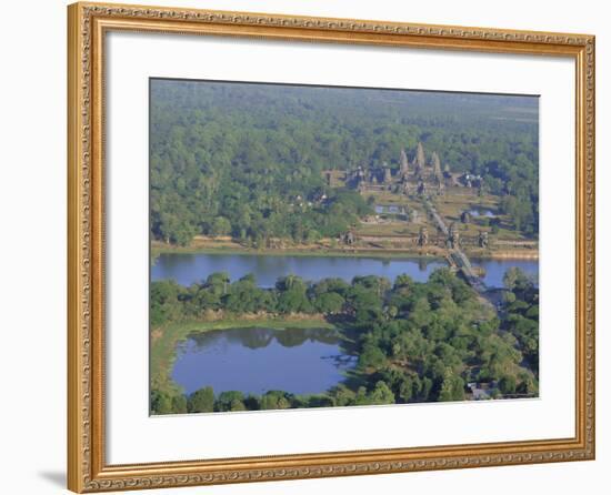 Angkor Wat, Siem Reap, Cambodia, Indochina, Asia-Bruno Morandi-Framed Photographic Print