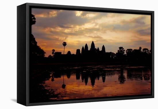 Angkor Wat Sunrise I-Erin Berzel-Framed Premier Image Canvas