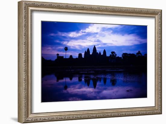 Angkor Wat Sunrise III-Erin Berzel-Framed Photographic Print