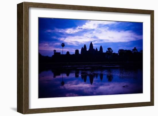 Angkor Wat Sunrise III-Erin Berzel-Framed Photographic Print