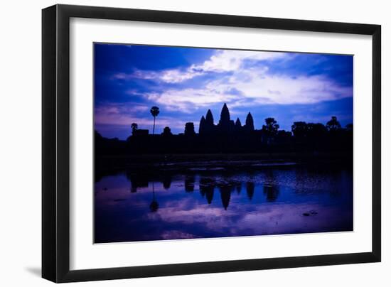 Angkor Wat Sunrise III-Erin Berzel-Framed Photographic Print