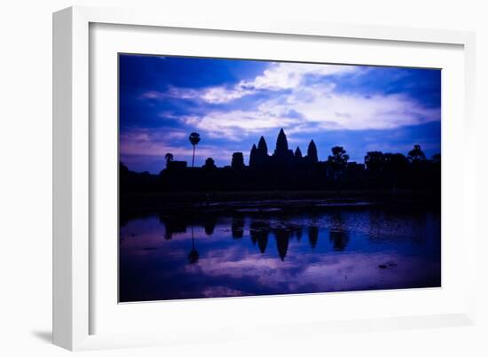 Angkor Wat Sunrise III-Erin Berzel-Framed Photographic Print