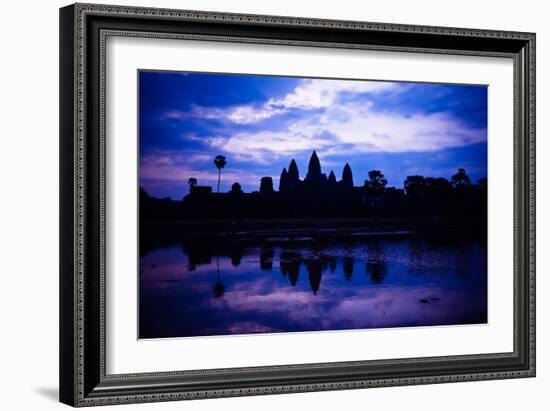 Angkor Wat Sunrise III-Erin Berzel-Framed Photographic Print