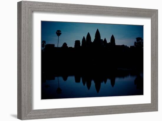 Angkor Wat Sunrise IV-Erin Berzel-Framed Photographic Print