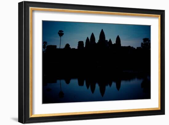 Angkor Wat Sunrise IV-Erin Berzel-Framed Photographic Print