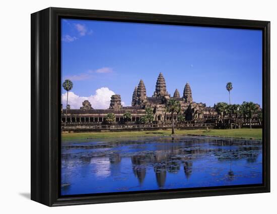 Angkor Wat Temple, Angkor, Cambodia-Angelo Cavalli-Framed Premier Image Canvas