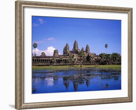 Angkor Wat Temple, Angkor, Cambodia-Angelo Cavalli-Framed Photographic Print