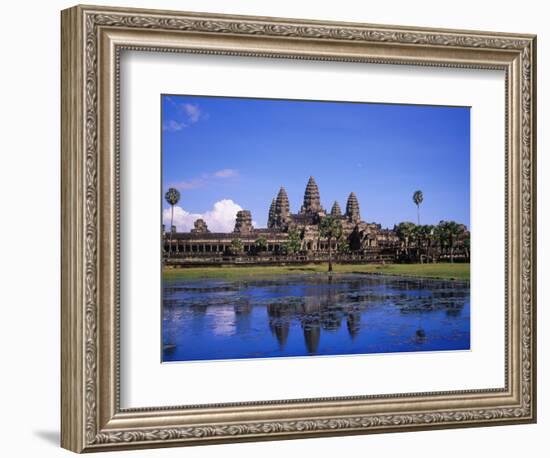 Angkor Wat Temple, Angkor, Cambodia-Angelo Cavalli-Framed Photographic Print