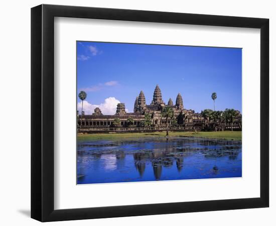 Angkor Wat Temple, Angkor, Cambodia-Angelo Cavalli-Framed Photographic Print